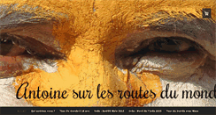 Desktop Screenshot of antoinesurlesroutesdumonde.com